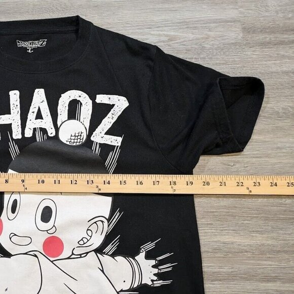 Dragon Ball Z Japan Large US S/M Chiaotzu Chaoz Sayonara Ten San Graphic T Shirt - Picture 6 of 8